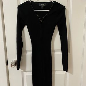 Black simple dress